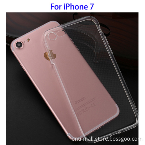 Ultra-thin for iPhone 7 Clear case , for iPhone 7 Case TPU Transparent